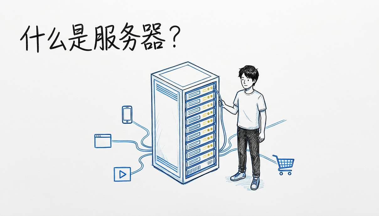 什么是服务器？拆解它与普通电脑的本质区别及核心架构