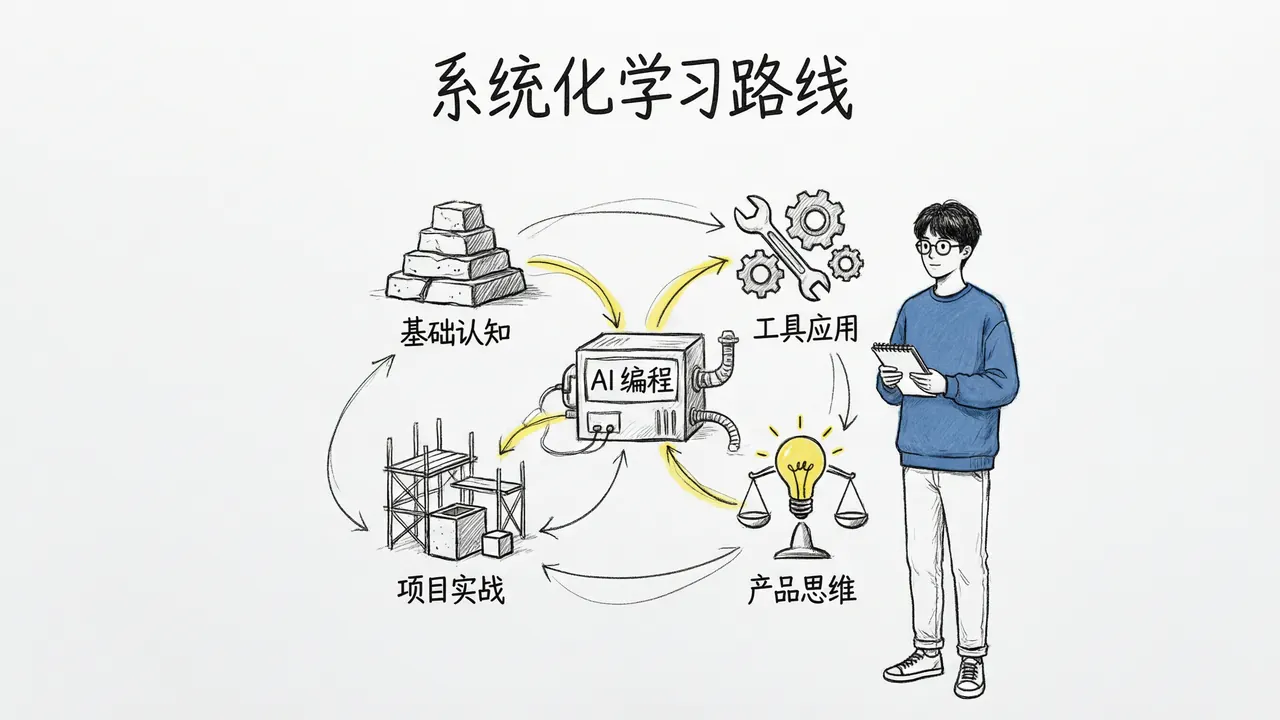 零基础AI编程实战教程：新手友好的系统学习路线推荐