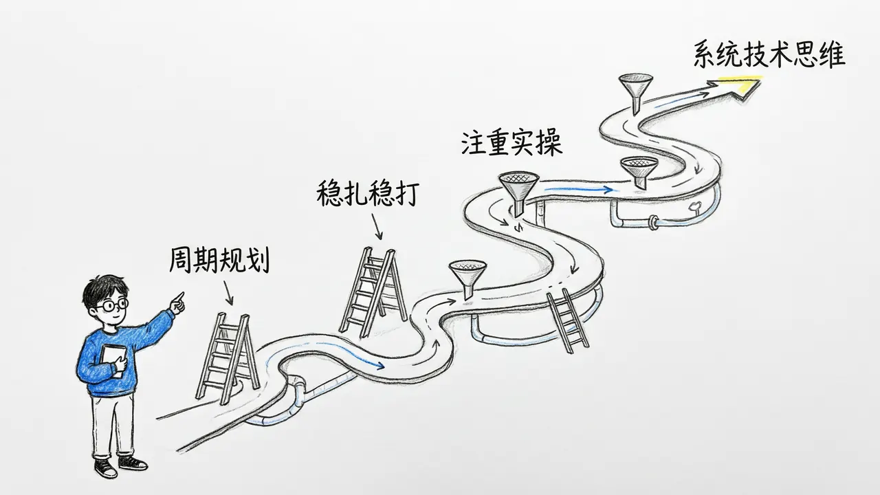四周编程学习节奏规划路线