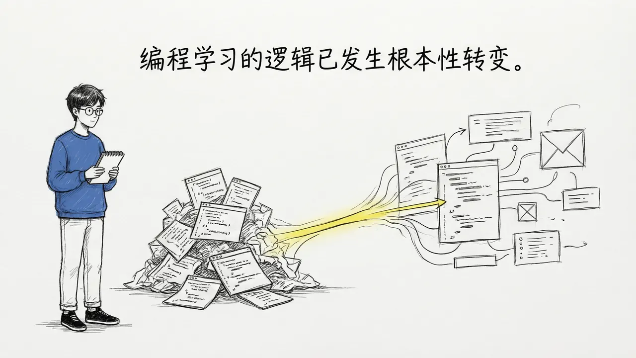 AI编程入门指南：零基础如何构建认知框架与AI协作能力
