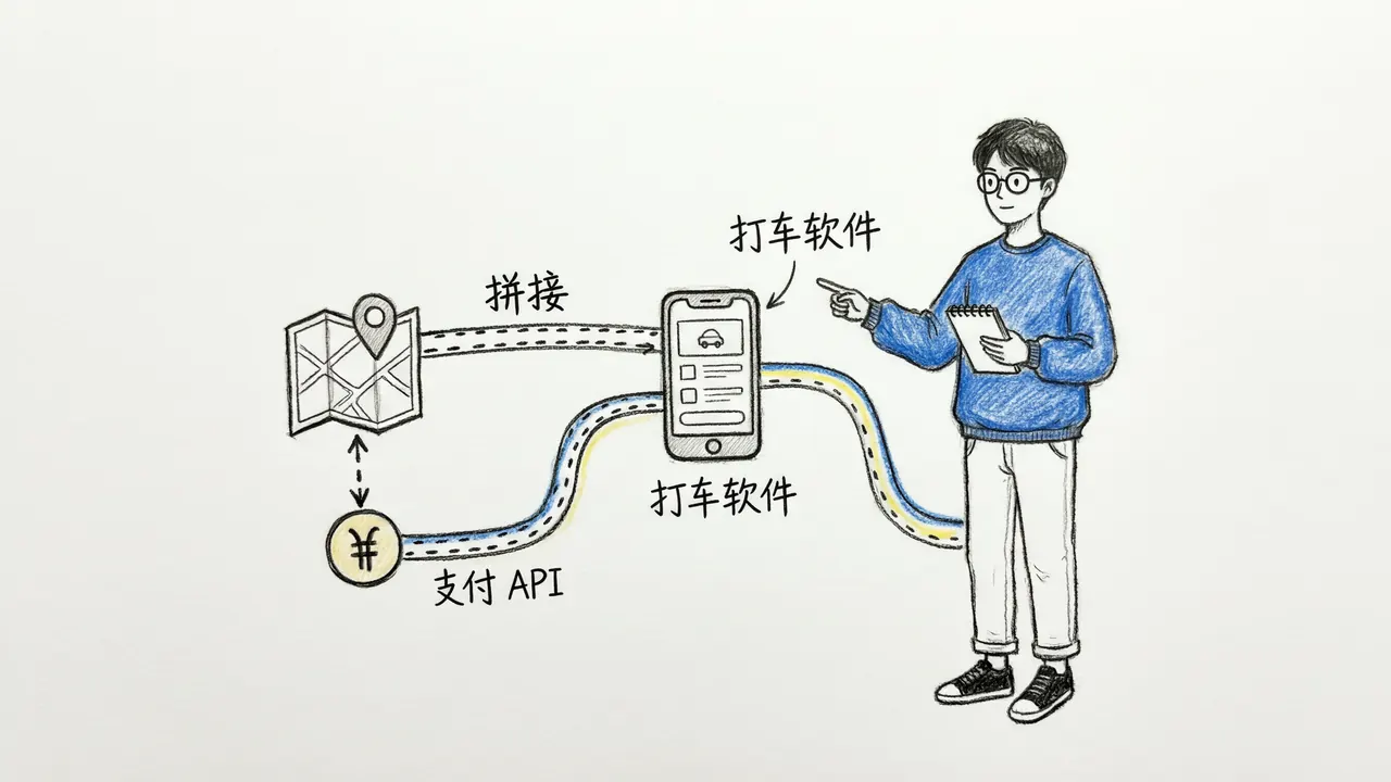 互联网产品 API 拼接