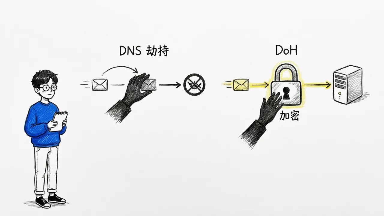 DNS劫持与DoH防护