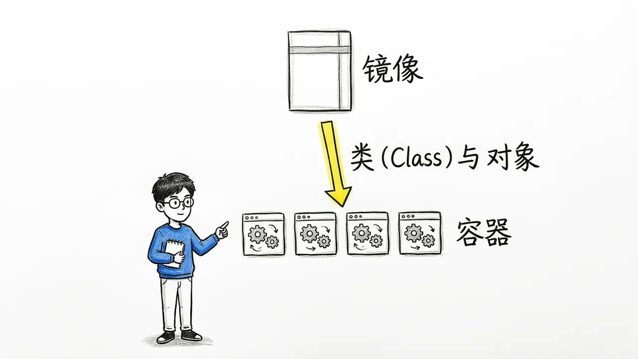 镜像与容器的关系