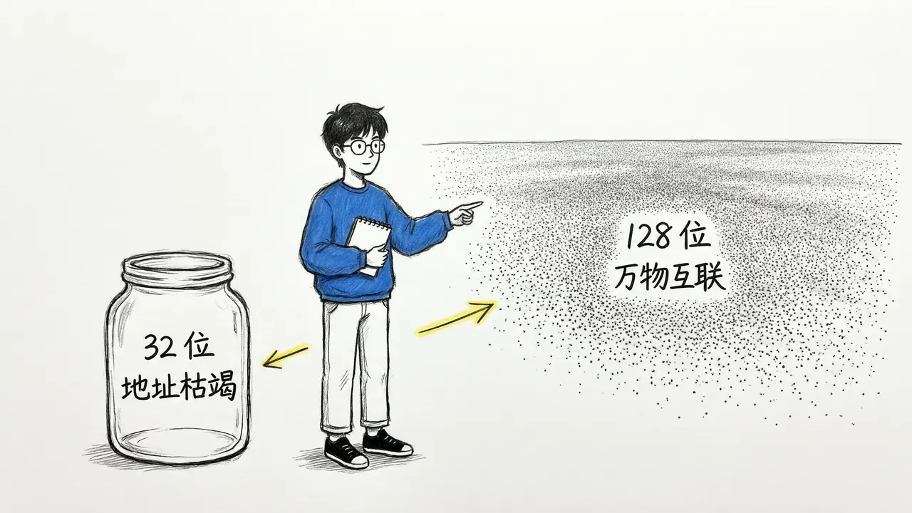 IPv4 vs IPv6 Capacity Comparison