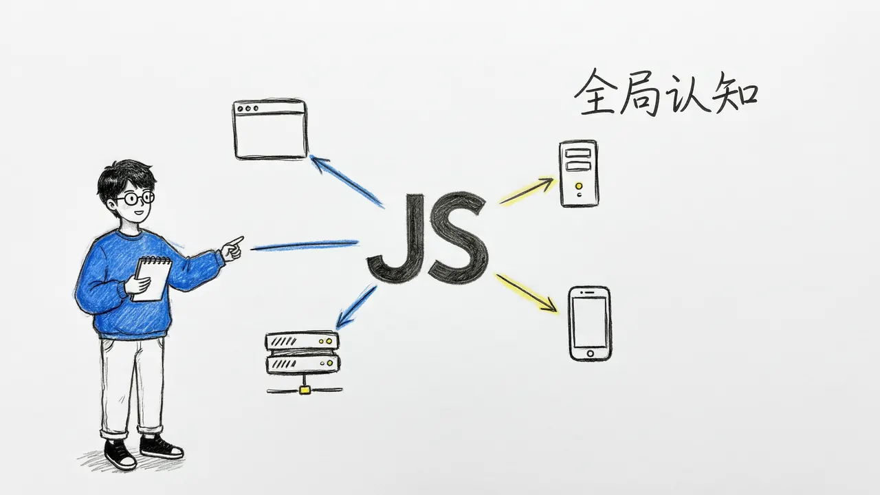 什么是 JavaScript：从网页“神经系统”到全栈开发基石