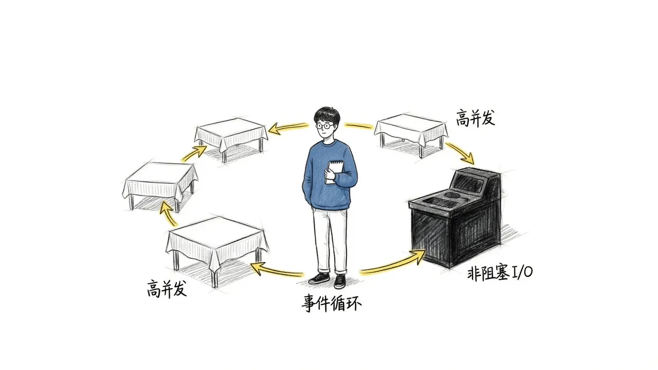 事件循环与异步非阻塞