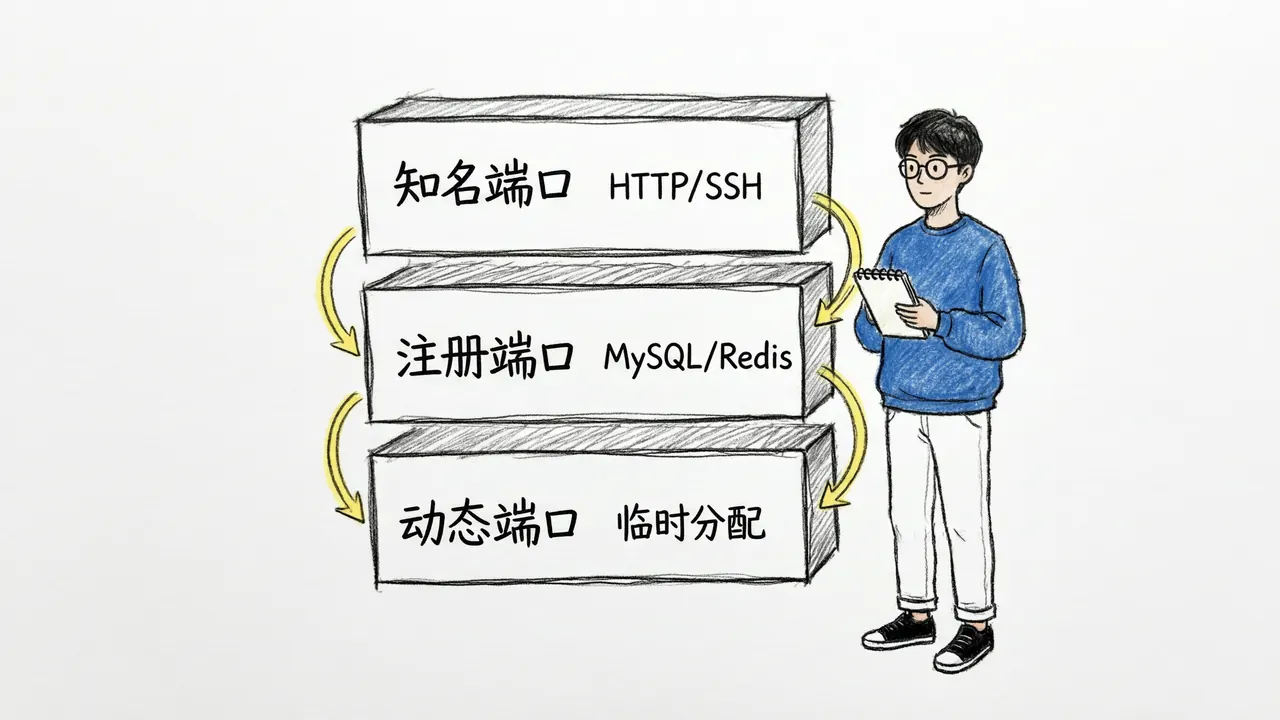 端口范围分类图谱