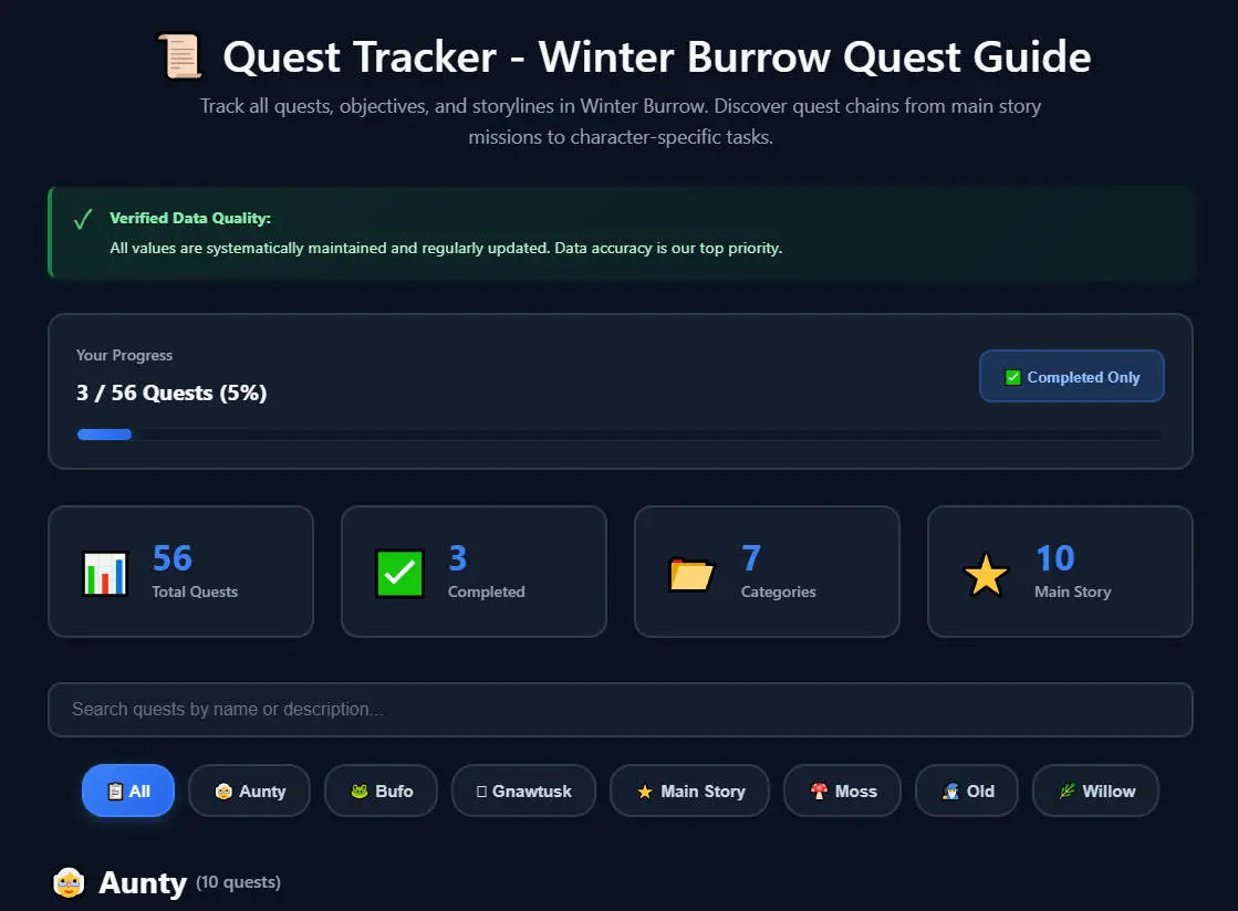winter-burrow-quest-tracker