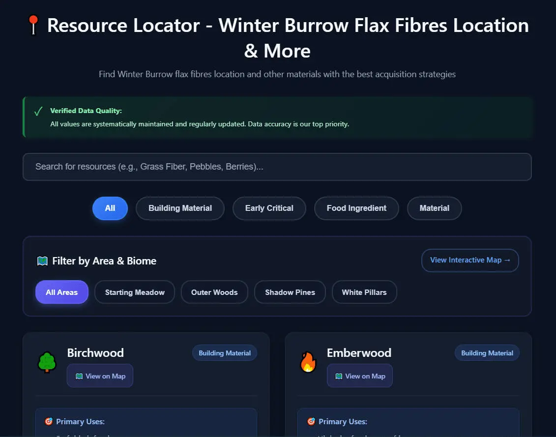 winter-burrow-resource-locator